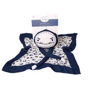 Lulujo Yeti Muslin Lovie Security Lovey Blanket 15" X 15"